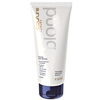маска для волос luxury  blond estel haute couture (200 мл)