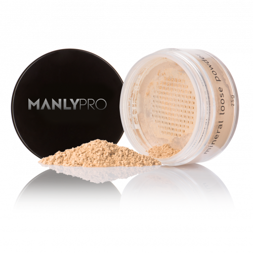 mpw02 рассыпчатая матирующая минеральная пудра тонкого помола manly pro 