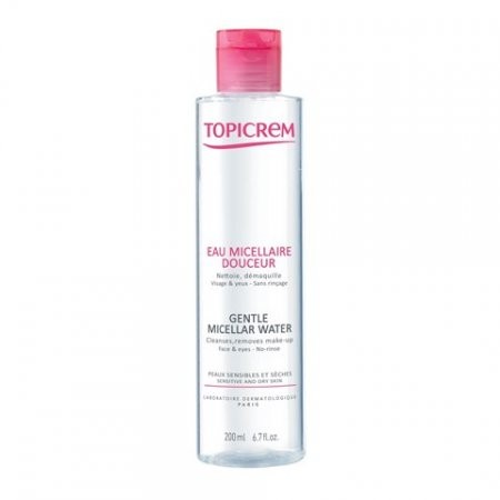 мягкая мицеллярная вода 200 мл  topicrem
