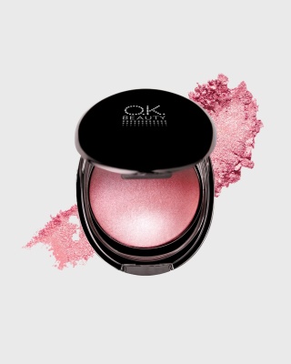 Запеченные сияющие румяна OK BEAUTY GLOW RUSH BAKED BLUSH, тон Pink Diamond (7262)