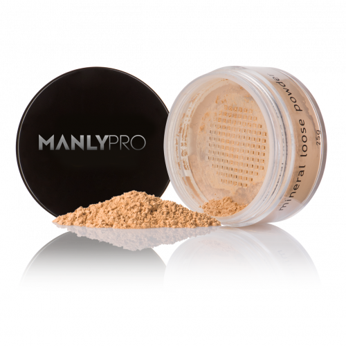 mpw03 рассыпчатая матирующая минеральная пудра тонкого помола manly pro 