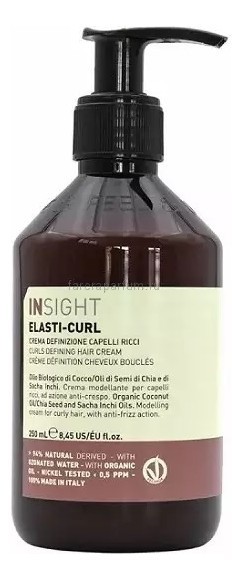 крем для усиления завитка кудрявых волос elasti-curl curls defining hair cream (250 мл) 