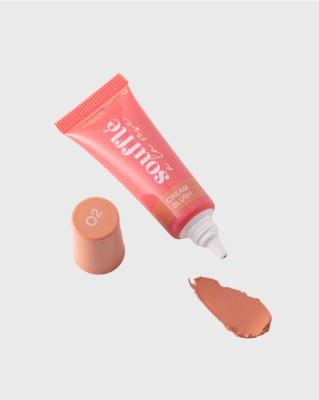 Blush cream _Souffle a la rose_ тон 02