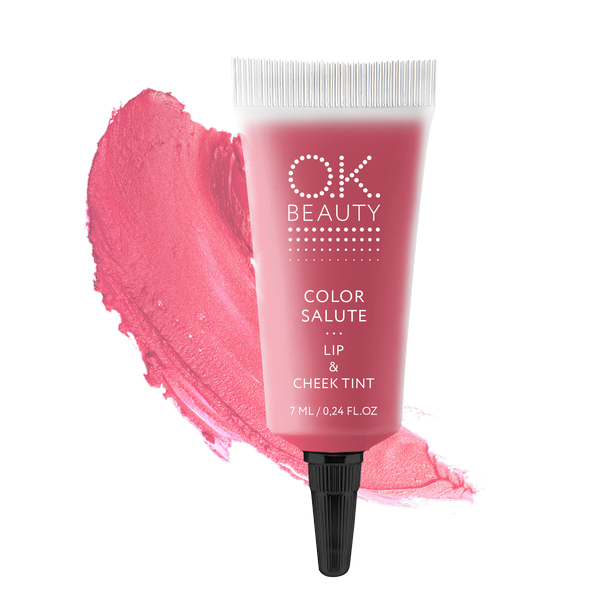 стойкий пигмент для губ и щек ok beauty color salute lip&cheek tint тон flamingo rus (термо) (6114)