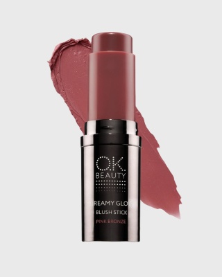 Румяна в стикекремовые OK BEAUTY CREAMY GLOW BLUSH STICK, тон Pink Bronze