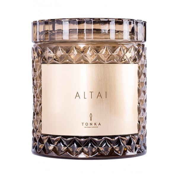 свеча парфюмированная брендированная аромат «altai»