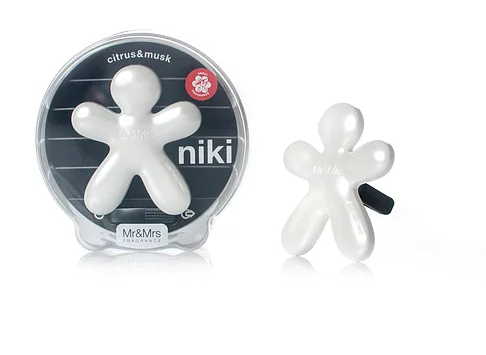 ароматизатор для автомобиля /niki/ белый перламутр/citrus & musk/ цитрус и мускус (10013150/131118/0
