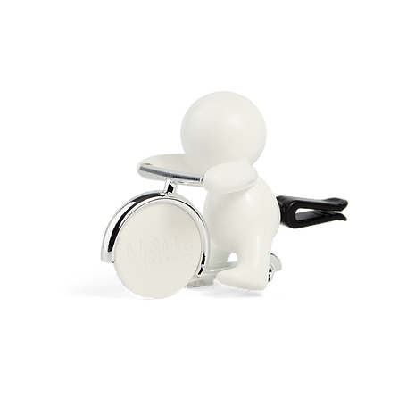 ароматизатор для автомобиля/ gino/ белый/ fresh air/ свежий воздух