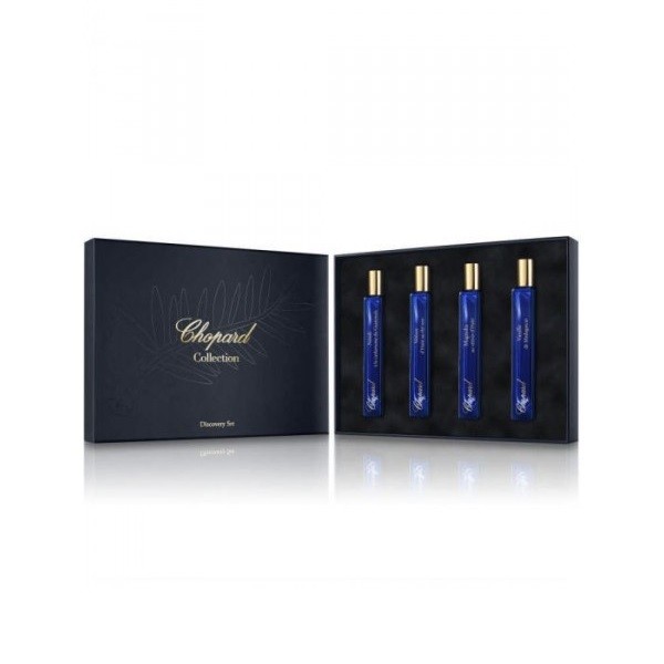 chopard chopard collection мж набор парфюмерная вода - 4 х 10 мл: vetiver d hati au the vert, vanill