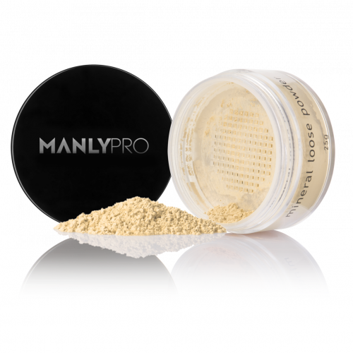 mpw04 рассыпчатая матирующая минеральная пудра тонкого помола manly pro