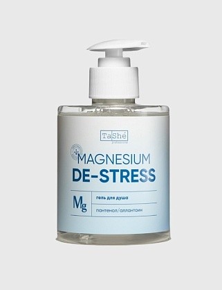 гель для душа с магнием и пантенолом tashe professional magnesium de-stress relaxing shower gel, 280