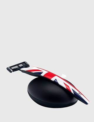 бритва bolin webb r1, union jack, gillette mach3