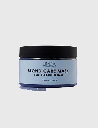 маска для обесцвеченных волос limba cosmetics blond care mask, 245 г