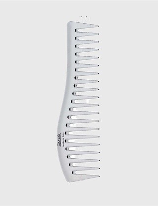 хромированная расческа для волос