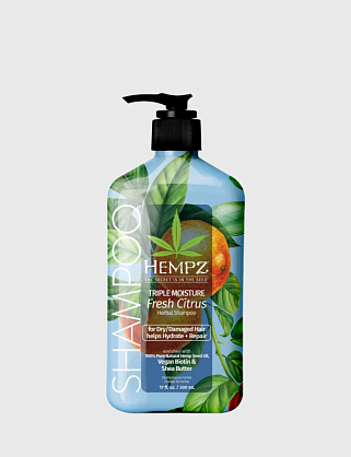 шампунь тройное увлажнение / triple moisture moisture-rich daily herbal replenishing shampoo (500ml)