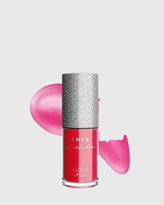 масло-блеск для губ 03 cranberry ягодный shikstudio / glossy lip oil 03 cranberry shi