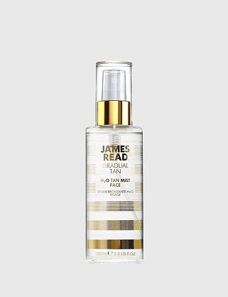 спрей для лица - освежающее сияние h2o james read h2o tan mist face 100ml