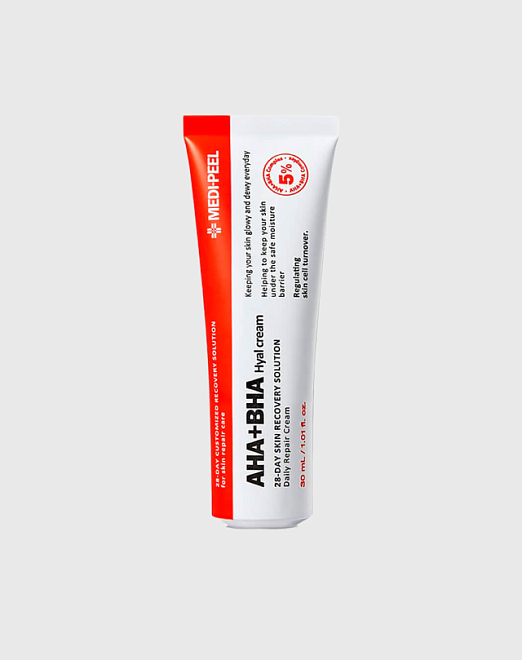 aha bha hyal cream 28 days (30ml) регенерирующий крем с кислотами