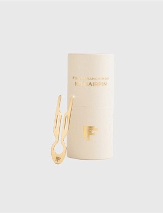 металлическая шпилька hairpin no1 в тубусе, 1 шт - золотой - metal gold