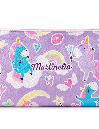 детская косметичка сиреневая 