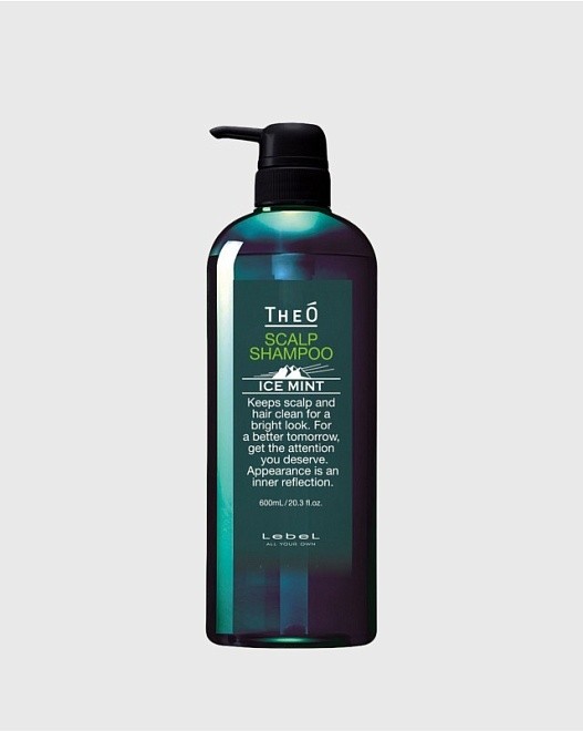 шампунь theo scalp shampoo ice mint 600 мл