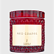 свеча аромат «red grapes» стакан красный 220 (тубус)
