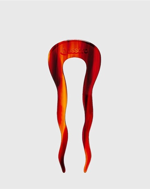 шпилька для волос - кофе