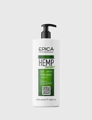hemp therapy organic шампунь для роста волос 1000 мл