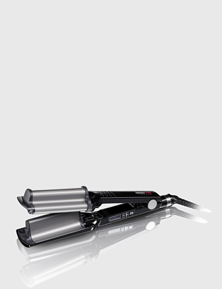 щипцы для завивки волос babyliss pro  ionic hi-def waver, с терморегулятором