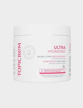 топикрем hydra+ ультра-увлажняющий бальзам комфорт для тела 380 мл topicrem
