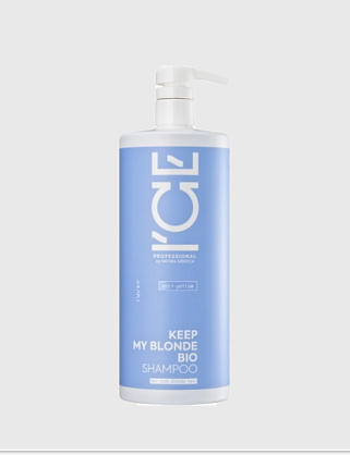 keep my blonde / тонирующий шампунь для светлых волос, 1000 мл