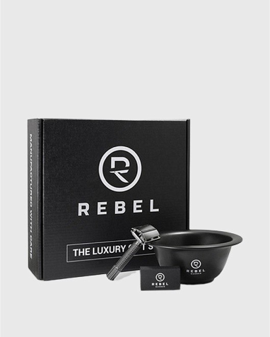 подарочная коробка rebel barber + крафтовый наполнитель