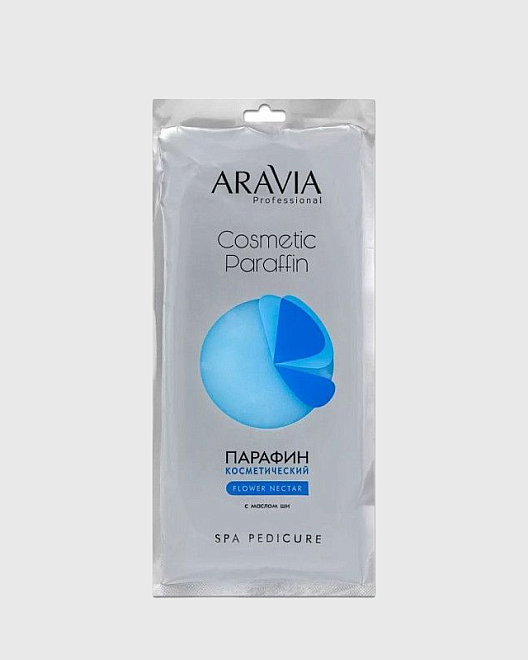 "aravia professional" парафин косметический "цветочный нектар" с маслом ши, 500 г./12