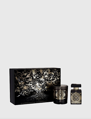 initio coffret oud for greatness 90ml + candle 180 gr/ инисио комплект величественный уд парф.вода 