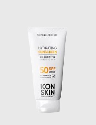 увлажняющий солнцезащитный крем spf 50 / hydrating sunscreen spf 50, туба 75 мл.