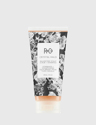 crystal halo balancing scalp scrub + shamp./кристалл балансирующий скраб-шампунь, 89 мл