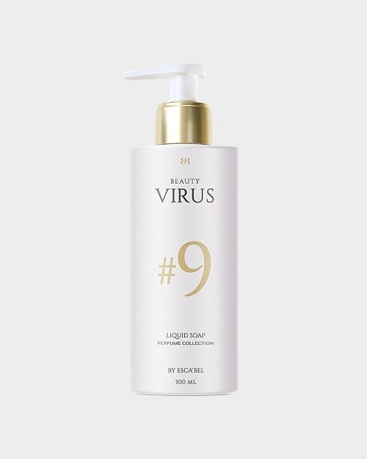 парфюмированное мыло для рук beauty virus #9