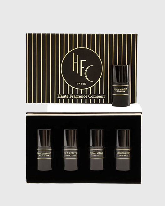 дорожный набор asia (девил интриг ред айсберг, индиан венус, сворд дансер) 4*15ml для жен