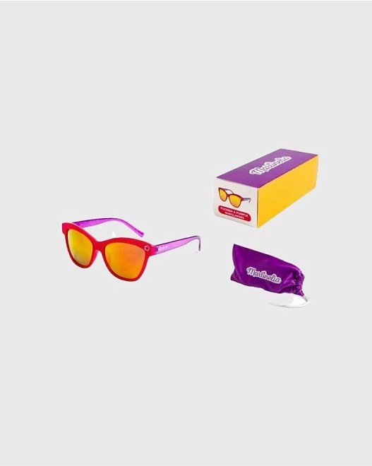 очки солнцезащитные детские, фуксия 