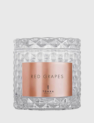 свеча аромат «red grapes» стакан белый 50 (тубус)