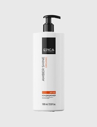 amber shine organic кондиционер для восстановления и питания, 1000 мл