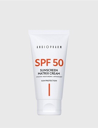 солнцезащитный крем для лица spf 50"ангиофарм", 50 мл