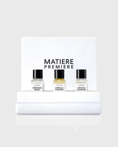 Набор из 3 ароматов по 6 мл Спрей (Crystal Saffron, Parisian Musc,Vanilla Powder)