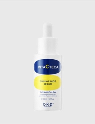 ампула для лица с витамином с и спикулами - vita c teca toning shot serum, 30 мл