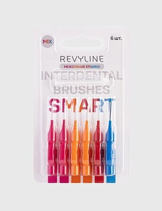 ершики межзубные revyline smart mix, 6 шт