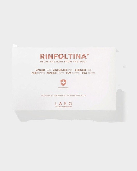 rinfoltina ампулы для укрепления волос, 20 ампул