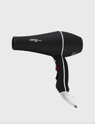 фен для волос 2200w, rubber, ionic,ceramic, 2 насадки mark shmidt арт.ms9500r