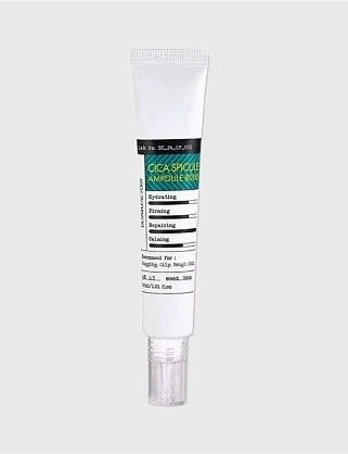 derma factory ампула восстанавливающая со спикулами и центеллой - cica spicule ampoule 8000, 30мл