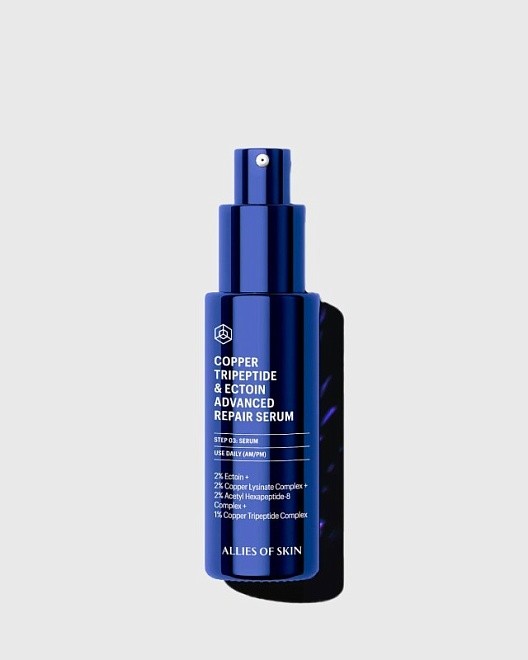 copper tripeptide & ectoin advanced repair serum восстанавливающая сыворотка с трипептидом меди,30мл