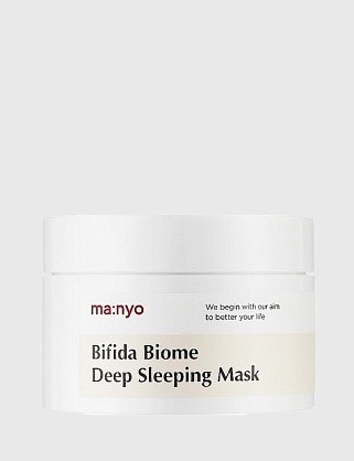 ночная маска для лица с пробиотиками ma:nyo “bifida biome deep sleeping mask”, 100ml